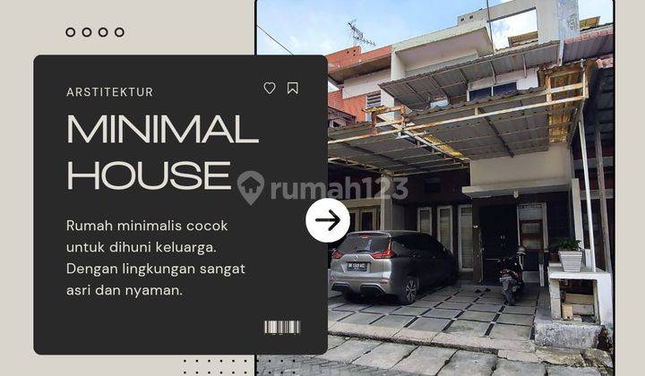 Rumah 2 Lantai Dalam Komplek Di Medan Sunggal 1