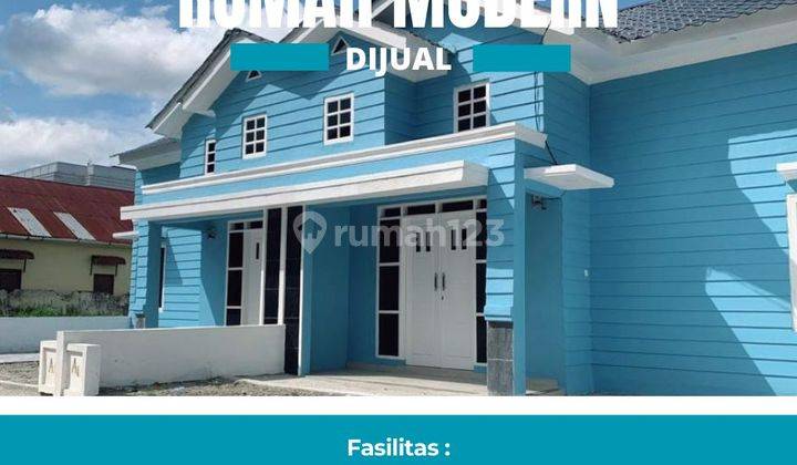 Rumah Modern Dan Minimalis Hanya 490jt Di Medan Helvetia 1