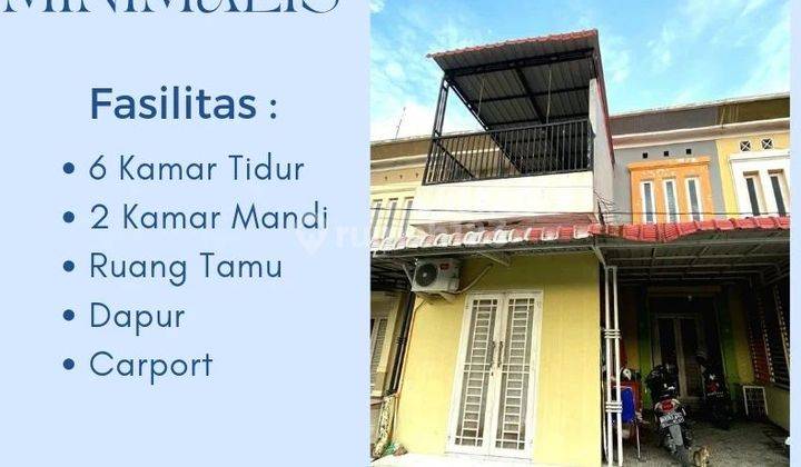 Rumah 2 Lantai Minimalis Di Medan Sunggal 1