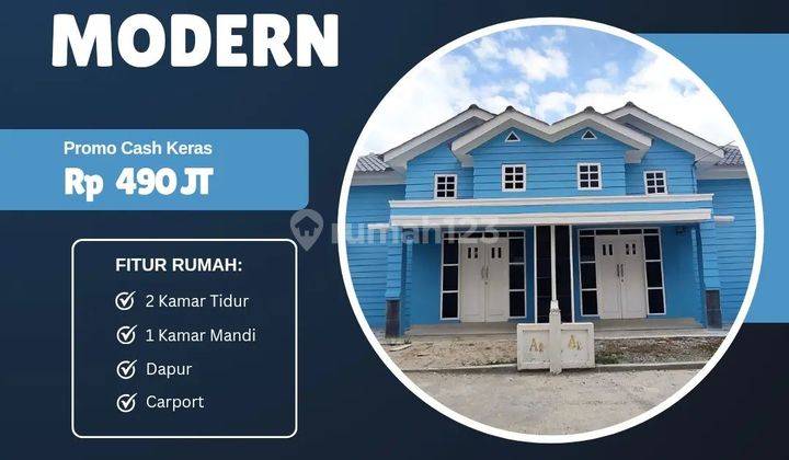 Hunian Di Pusat Kota Medan Hanya 490jt-An 1