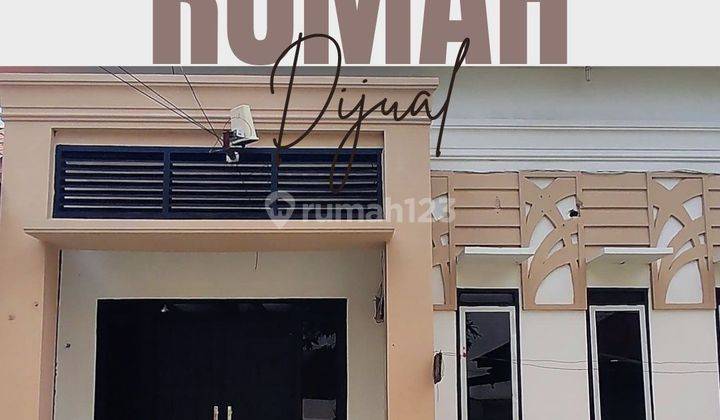 Rumah 1 Lantai Di Gatsu Medan Helvetia Hanya 490jt 1