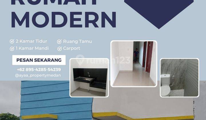 Dijual Rumah Cantik Murah Di Medan Johor 1