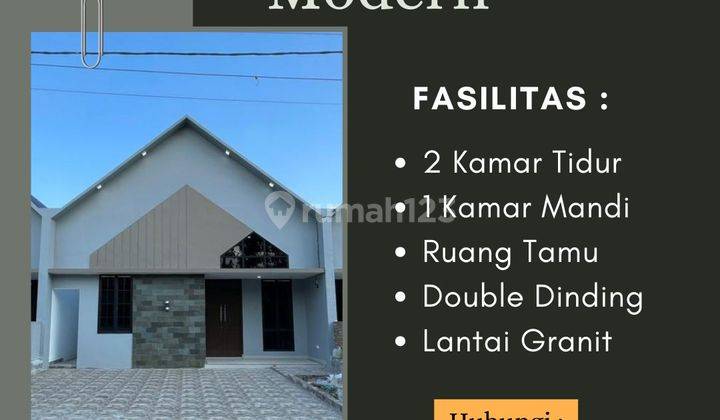 Hunian Minimalis Dan Cantik 1 Lantai Di Medan Selayang 1