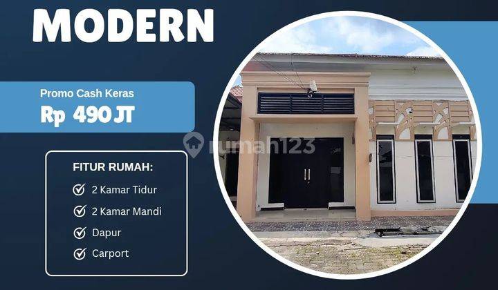 Rumah Ready Siap Huni Hanya 490jt Di Medan Helvetia 1