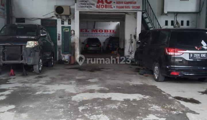 Tempat Usaha Ex Bengkel Mobil Strategis di Rawa Bebek Bekasi 1