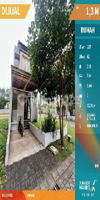 Termurah Rumah Hook di Valley The Araya Dekat Binus Malang