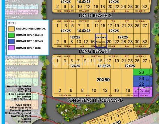 Kavling Long Beach Pik 2 1000m2 Harga Termurah Jakarta Utara 2