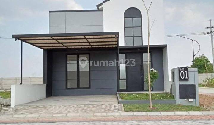 Rumah Baru Cantik Dp 0 Lingkungan Nyaman, Tenang, Asri Rumah Bagus HGB di Wonoayu 2