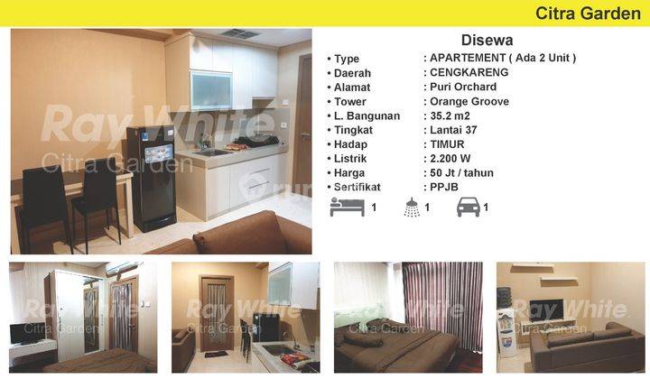 Disewakan Unit Apartemen Puri Orchard Cengkareng 2
