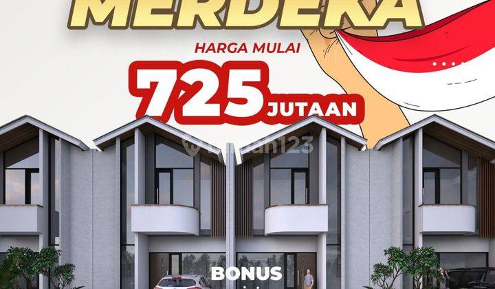 Rumah 2 Lantai Di Kota Bandung Timur  Rumah Baru SHM - Sertifikat Hak Milik di Jalan derwati ciwastra, Bandung Timur Unfurnished 1