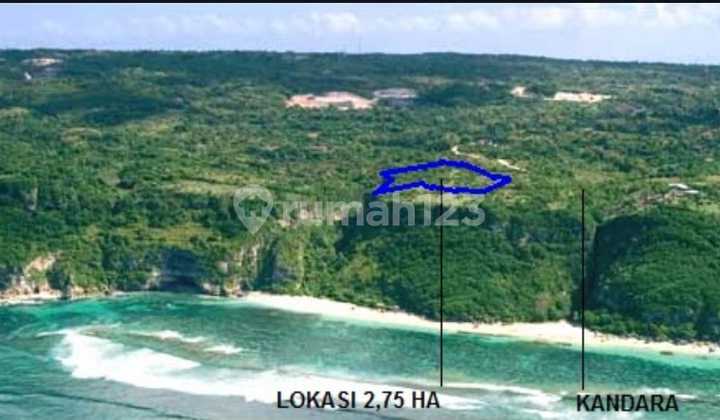 Di jual Lahan tanah premium & ocean view lokasi dekat karma Kandara resort ungasan