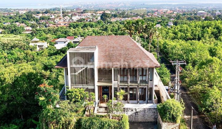 For Sale - Contemporary Hillside Villa with Ocean & GWK View, Bali