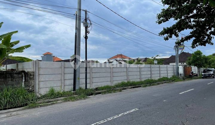LAHAN DIJUAL JALAN UTAMA LOKASI JL TUKAD BATANG HARI DENPASAR PANJER