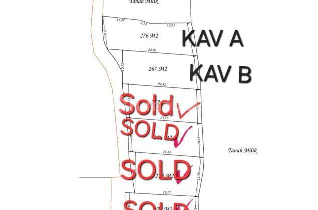 For Sale Exclusive Plot of Land Suitable for Villa Area 276 M2 in Lodtunduh Ubud 1