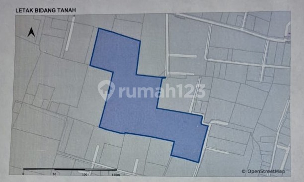 Land for sale in Kedonganan, South Kuta