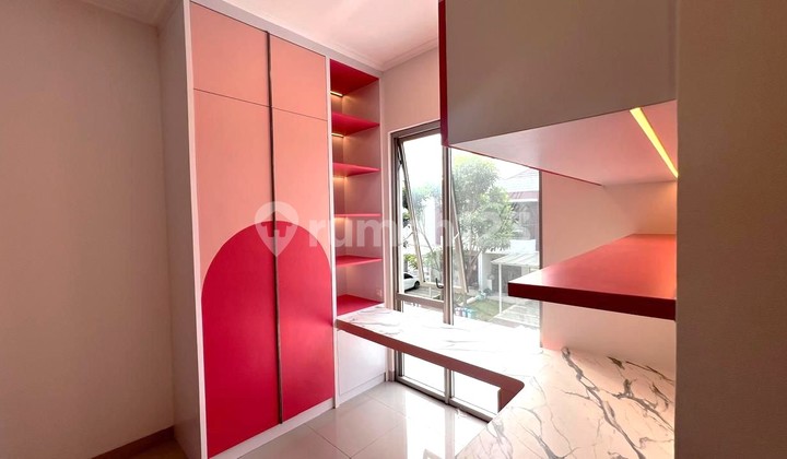 Rumah Springlake PIK 2 8x12,5 3+1KT SHM Full Furnished Full Renov 2