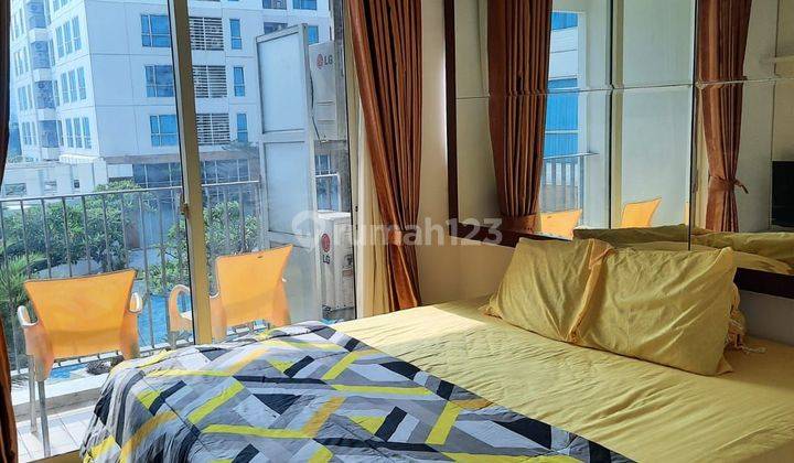 Di Sewakan Apartemen Casa Grande 1BR Rapi, Bersih, Furnished, Siap Huni View Pool 1