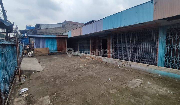 Dijual Toko Murah Hitung Tanah Pinggir Jalan Raya Bogor Jakarta Timur 1