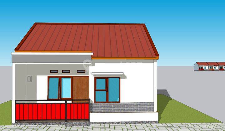 Dijual Rumah Baru Lt 40m² Akses Motor Dkt Stasiun Univ.pancasila 2