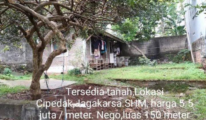 Dijual Tanah Luas 150m² Dkt Waduk Ruang Limpah Brigif Jagakarsa 1