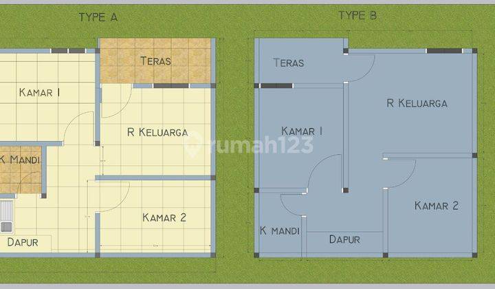 Dijual Rumah Baru LT 40m² Akses Motor Dkt Stasiun Univ.Pancasila 2