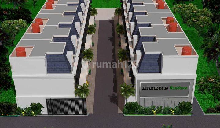 DiJual Rumah Townhouse LB 160m² Dkt SMAN 28 & TB Simatupang SHM 2