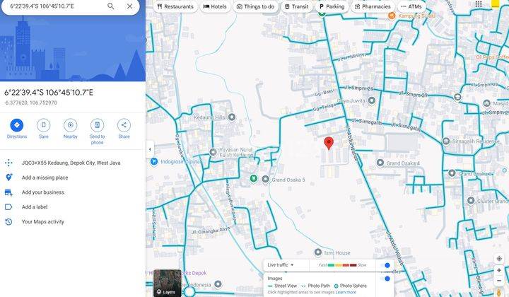 Dijual Tanah di Bawah Njop Lokasi Strategis di Sawangan Depok 2