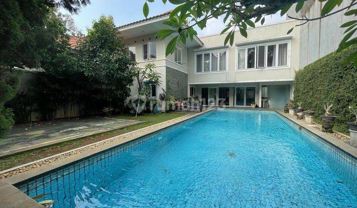 Di Jual Rumah Hoek Siap Huni Furnished Ada Private Swimming Pool Puspita Loka Bsd Shm Murah Banget 1