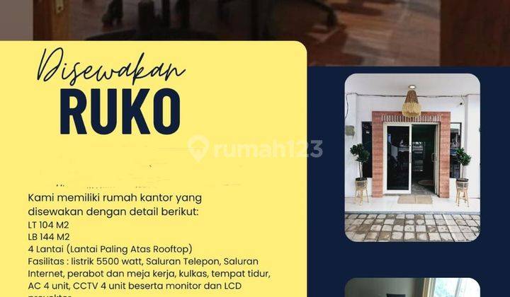 Disewakan Ruko Di Kemang 2