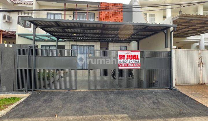 Disewakan Atau Di Jual.rumah Baru Di Cibubur Taman Laguna Indah. Ac Di Setiap Kmr Tidur 1