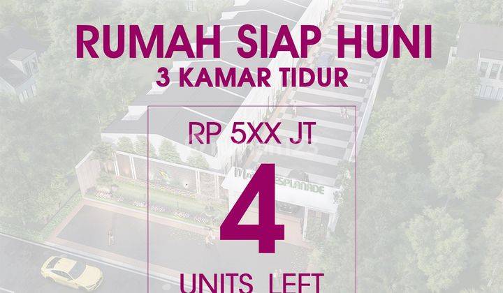 Di Jual Rumah Siap Huni 3 Kamar Komplek Mentari Esplanade Kota Medan 2