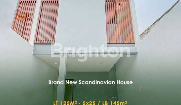 Brand New Scandinavian House 2,5 Lt Siap Pakai Bebas Banjir 2