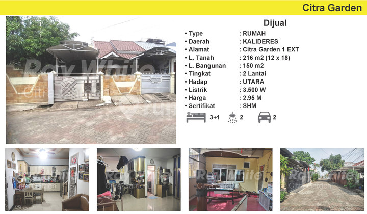 Rumah Bagus 2 Unit Dijual Murah di Citra Garden 1 Ext (JAH) 2