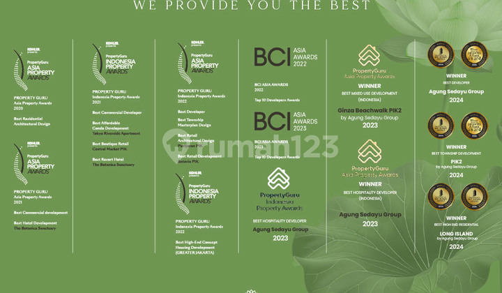 Padma PIK 2 Cluster Amerta Kavling Residence 15x35m2