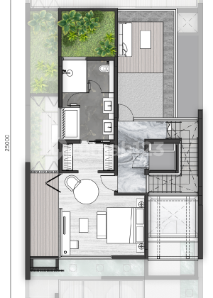 Rumah Mozart Golf Island 10x25 3 Lantai Ada Lift Brand New 2
