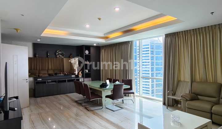 Apartemen Regatta 3BR 206m2 Mid Zone View Laut Pantai Mutiara