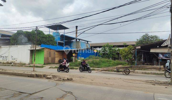 Tanah 620m2 Strategis di Pinggir Jalan Besar Dadap Tangerang For Sale  1