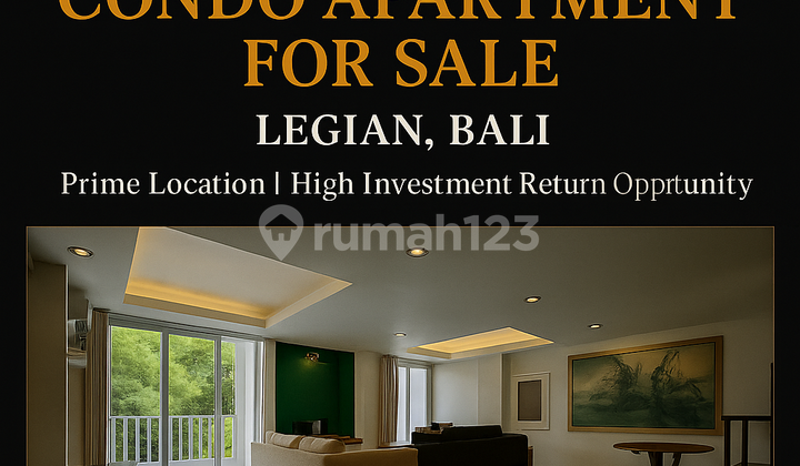 Condo 5 Kamar Di Jual Daerah Legian