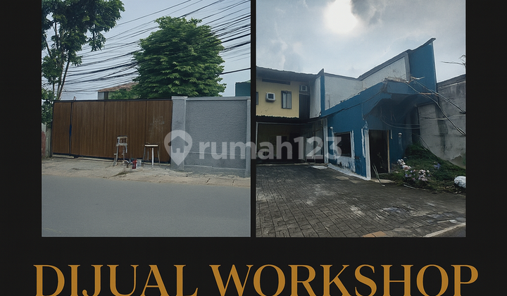 Workshop Atau Gudang Di Jual Lokasi Bambu Apus Raya