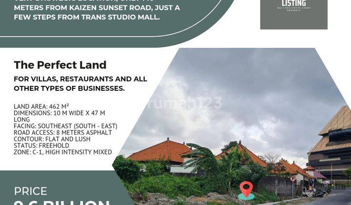 Land for sale at Sunset Road location, very suitable for business 1