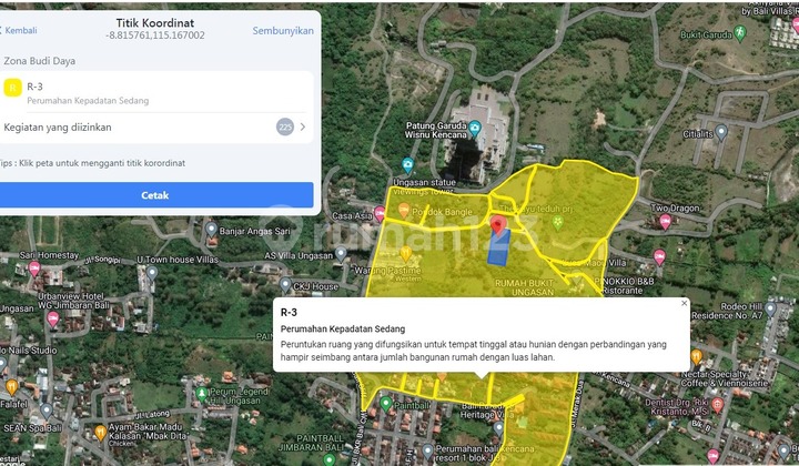 Land For Sale (freehold)amazing Land With Iconic Gwk Statue In Prime Area Ungasan Land For Sale (freehold)amazing Land With Iconic Gwk Statue In Prime Area Ungasan