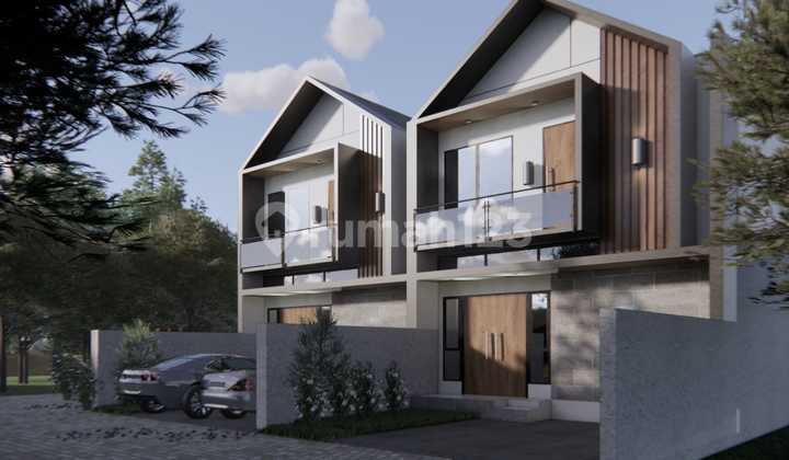 Rumah Minimalist Modern Lokasi Pusat Kotak Mahendradata.