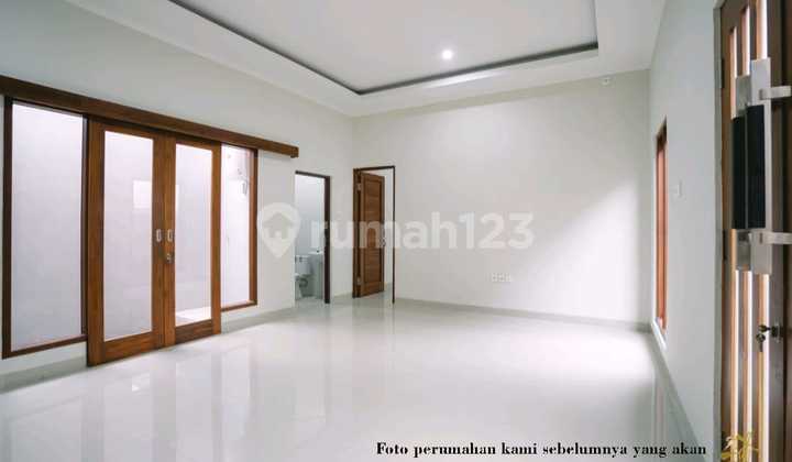 House with Modern Balinese Minimalist Densel Concept.