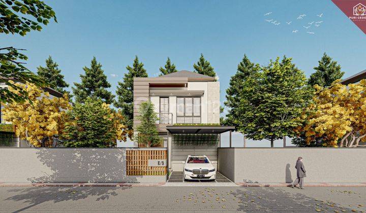 For Sale Modern Villa Berlokasi Jimbaran One Gate System. 1