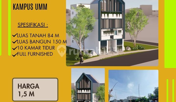 Dijual Kost Pesan Bangun Kota Malang; lokasi strategis Dijual Kost Pesan Bangun Kota Malang; lokasi strategis