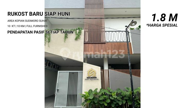 New Boarding House Unit in Malang City; Location in Sudimoro Coffee Area.