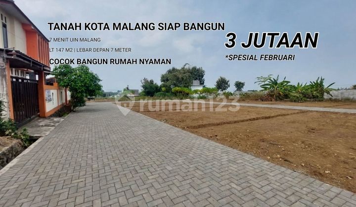Land for Sale Fast in Malang City Housing; Ready to Build