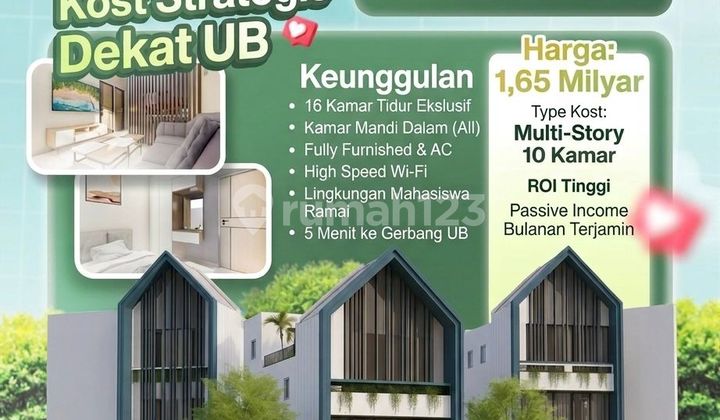 Boarding House for Sale in Ring 1 of UMM Campus, Occupancy Definitely Full 1