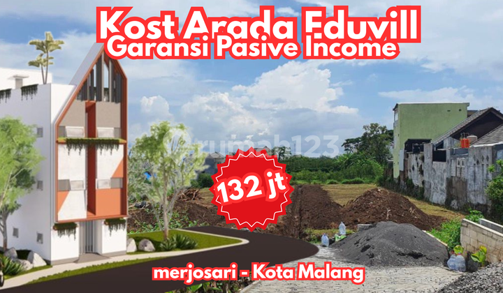 Merjosari kost 8 minutes to UB campus guaranteed passive income 132 million/year