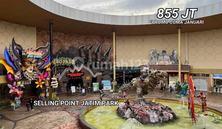 Villa Siap Operasional Potensi Sewa Tinggi 4 Menit Jatim Park 3